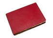old red closed book
