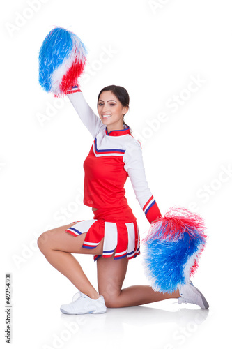 Photo: Happy Smiling Cheerleader Happy Smiling Cheerleader