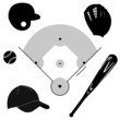 Baseball icons