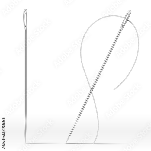 Illustration: Isolated Needle Isolated Needle