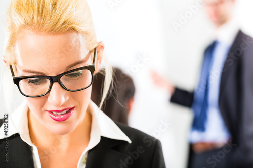 Photo: Business - businesspeople have team meeting Business - businesspeople have team meeting