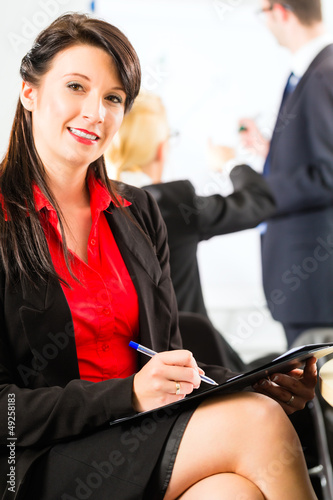 Photo: Business - businesspeople have team meeting Business - businesspeople have team meeting