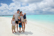 happy family on vacation