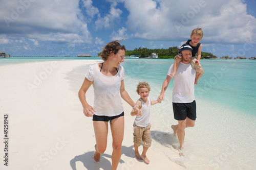 Photo: happy family on vacation happy family on vacation
