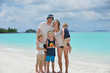 happy family on vacation