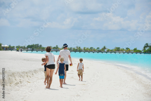 Photo: happy family on vacation happy family on vacation