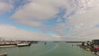 Time lapse of John's Pass on Florida's Gulf Coast.