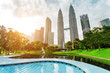 Foto: Downtown of Kuala Lumpur in KLCC district Downtown of Kuala Lumpur in KLCC district