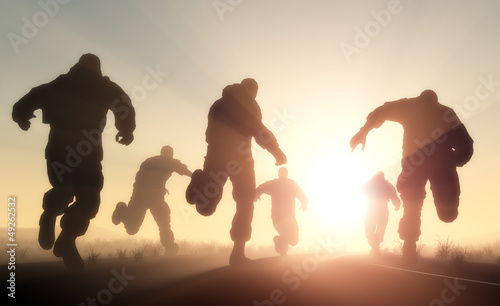 Photo: A group of men A group of men