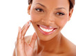 Her skin glows with health