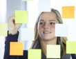 Organizing her ideas