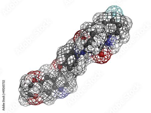 Illustration: Cabozantinib cancer drug Cabozantinib cancer drug