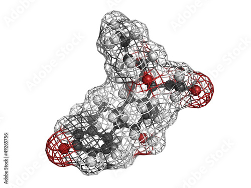 Illustration: Budesonide steroid drug Budesonide steroid drug