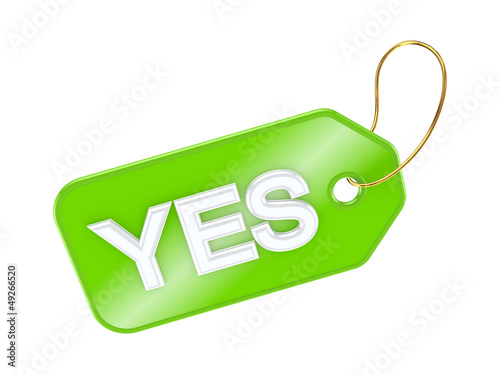 Illustration: Tag YES. Tag YES.