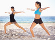 Getting a seaside workout
