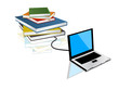 Internet Library Concept