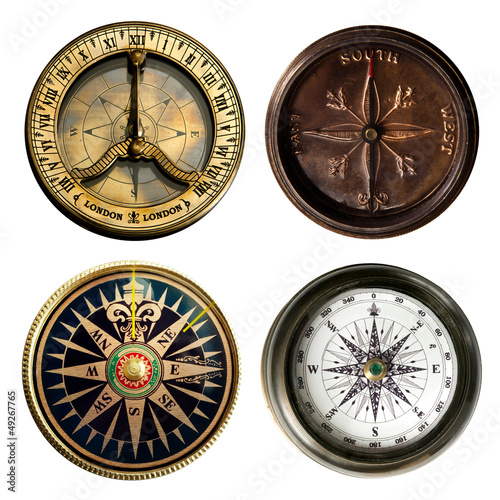 Photo: old compass collection old compass collection