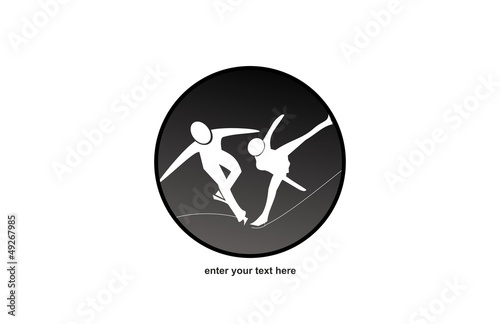 Vector: Figure Skating - Logo Figure Skating - Logo