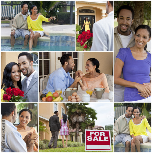 Photo: Happy African American Couple Romantic Lifestyle Happy African American Couple Romantic Lifestyle