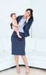 Babies don't care if you're busy!