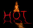 hot word in fire