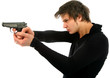 Man with a gun