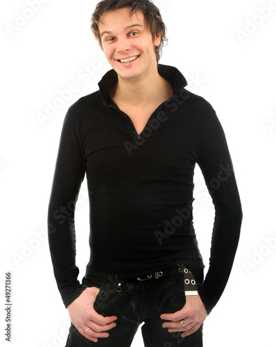 Photo: Portrait of young man Portrait of young man