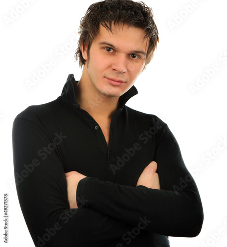 Photo: Portrait of young man Portrait of young man