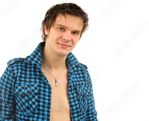 Photo: Portrait of young man Portrait of young man