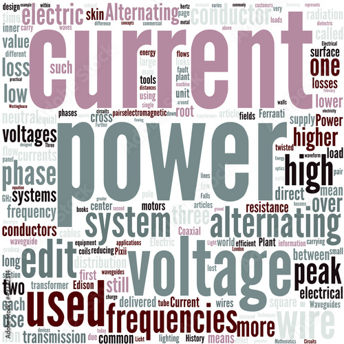 Vector: Alternating current Concept Alternating current Concept