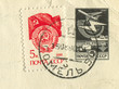 Postage stamp.
