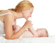 Mother with baby