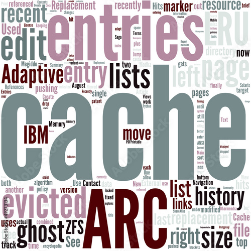 Vector: Adaptive replacement cache Concept Adaptive replacement cache Concept