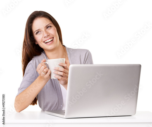 Photo: The pleasures of working from home The pleasures of working from home