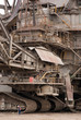 Close-up of one of the world's largest bucket-wheel excavators