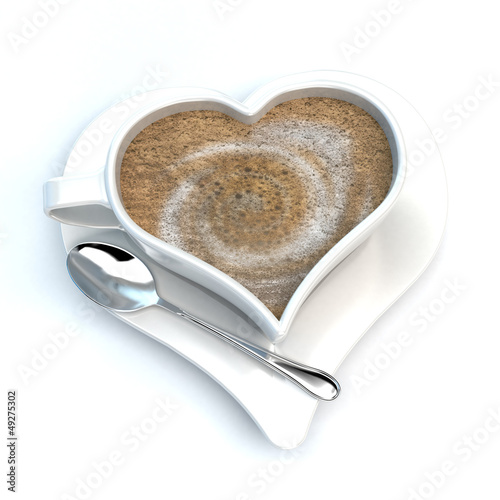 Photo: Romantic coffee Romantic coffee