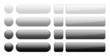 Buttons Rund Eckig Graustufen