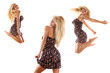 Foto: Blondine im Kleid Blondine im Kleid