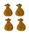 currency money bags sign