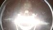 Video: Light bulb over black background Light bulb over black background
