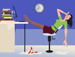 Long day at work