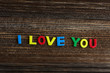 i love you