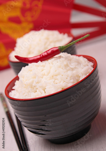 Photo: bowl of rice bowl of rice