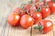 bunch of juicy tomatoes