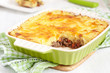 Cottage pie in baking dish