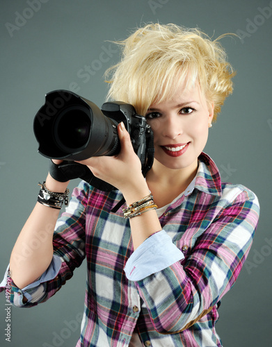 Photo: young photographer young photographer