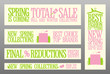 Spring fashion banners for sale and new collections