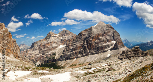 Photo: Panoramic view of Dolomiti - Group Tofana Panoramic view of Dolomiti - Group Tofana