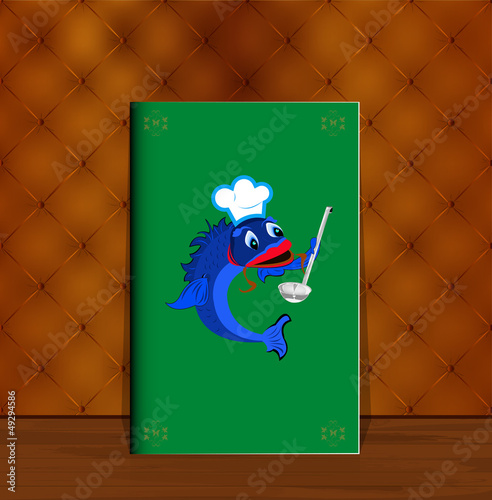 Vector: Design menu food your fish restaurant. Vector Design menu food your fish restaurant. Vector
