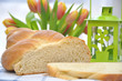 Briochestriezel zu Ostern